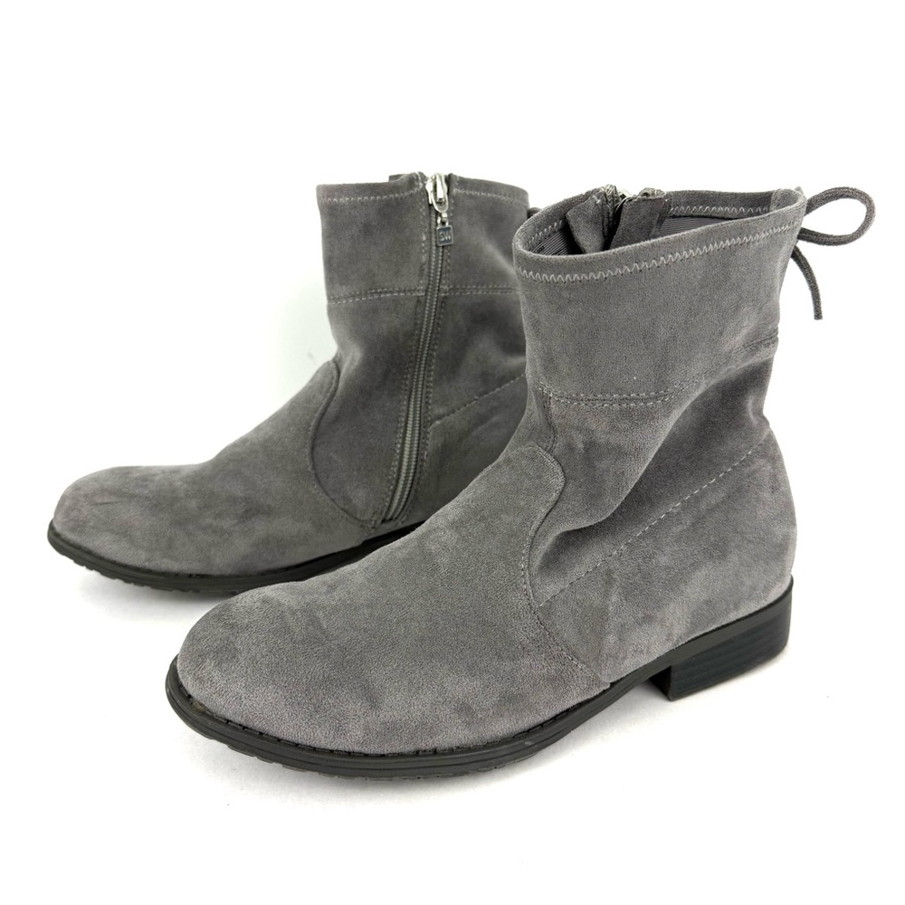 Stuart Weitzman Girls Lowland Mid MM Gray Boots